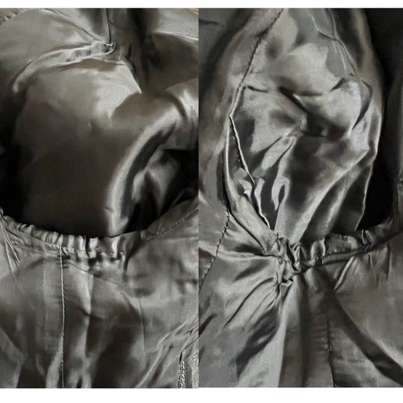 Akris Punto Textured Wool Peplum Pocket Blazer Dark Grey Size US 10 - Picture 8 of 12